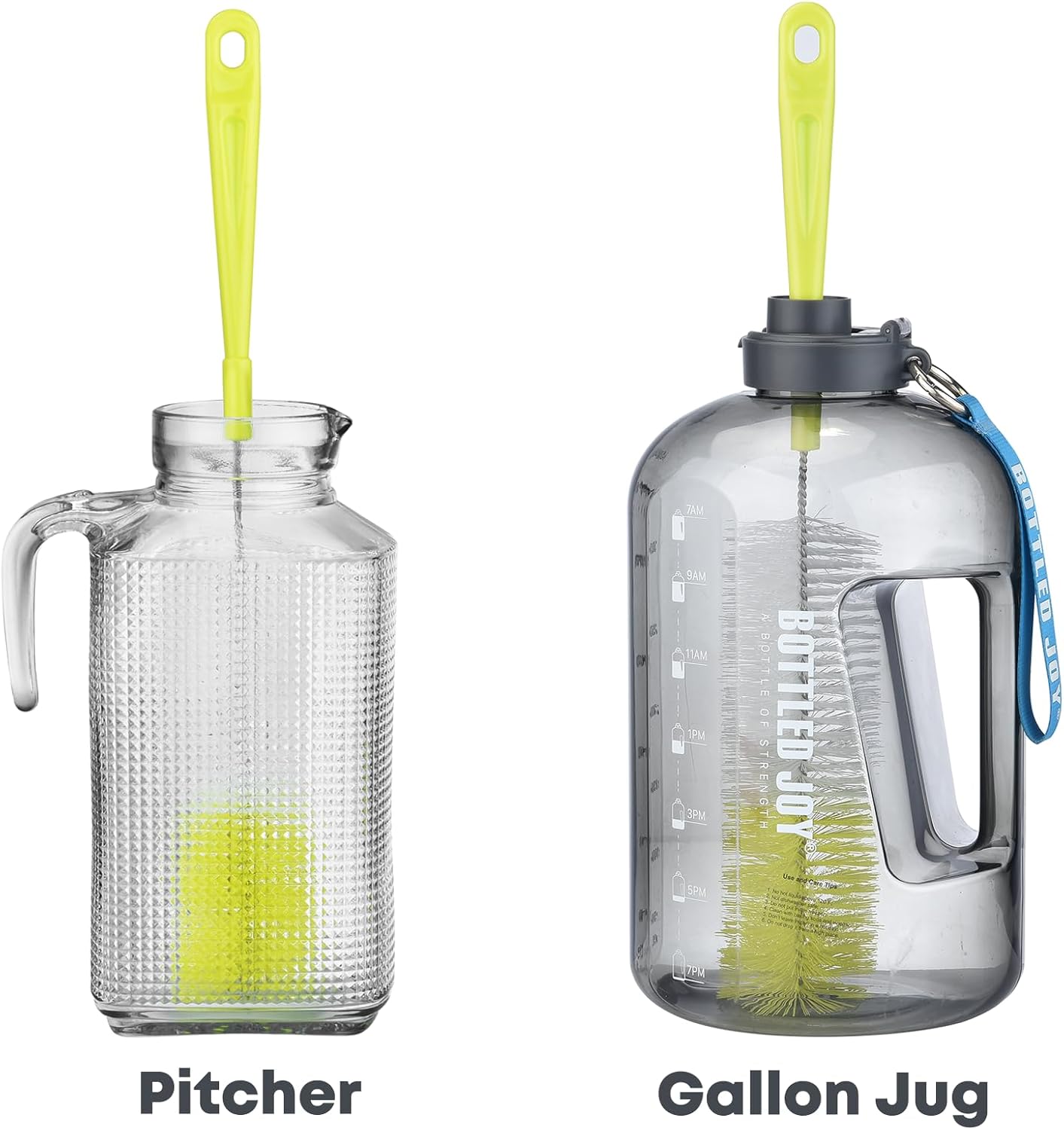 ALINK 16 inch Long Bottle Brush Cleaner for Washing Wine/Beer/Sport Well/Thermos/Glass, Hummingbird Feeder and Long Narrow Neck Sport Bottles