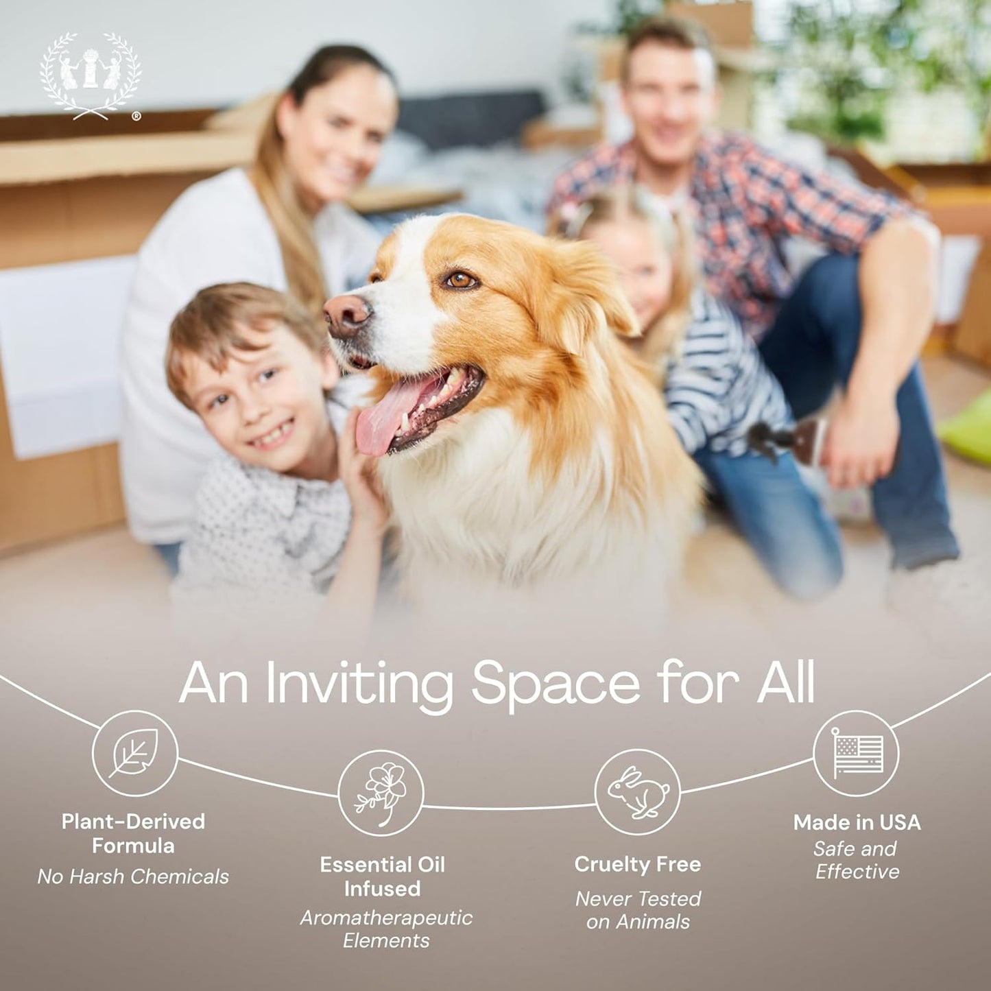 Muse Apothecary Home Ritual Active Odor Eliminator Spray - Furniture Deodorizer Spray & Bathroom Odor Eliminator for Home - Essential Oil Air Freshener - 4oz, Mediterranean Citrus