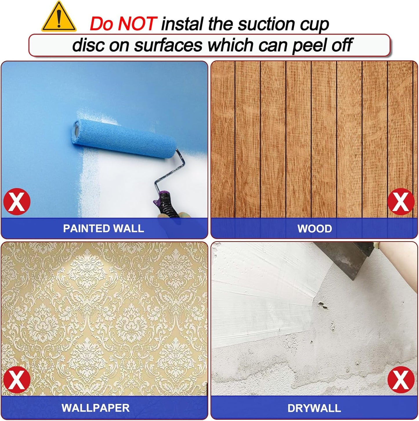 Suction Cup Hooks, Shower Hooks for Inside Shower – Removable Towel Hooks for Bathroom Window Glass Mirror Tile, Bath Robe Looafh Hook for Hanging – Waterproof & Rustproof, Silver(4 Pack)