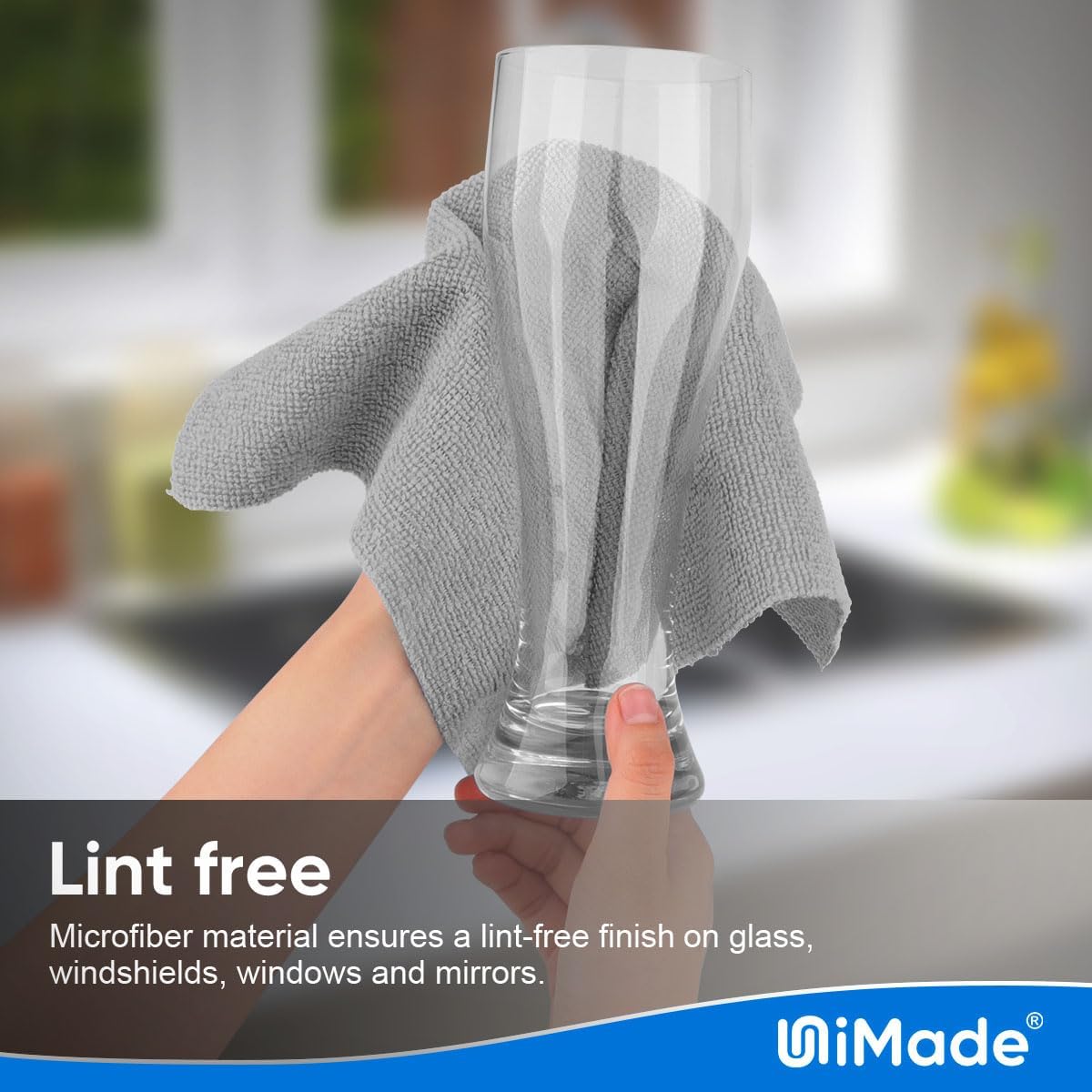 Microfiber Cleaning Cloth, 100 Sheets Microfiber Towels for Cars Commercial Grade Washcloths Lint-Free Bulk Shop Towel Cleaning Rags for Mechanic Restaurant Garage Housekeeping, 11"x 9", Grey