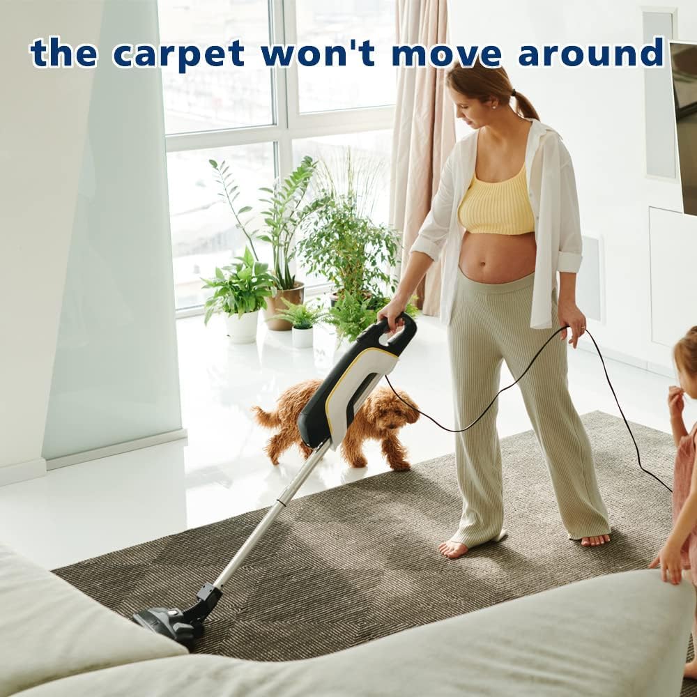 Heavy Duty Carpet Tape Double Sided 3 in x 20YD Rug Tape for Area Rugs on Carpet Perfect Rug Gripper for Holding Area Rugs Hardwood Floors Outdoor Rugs Stair Treads White.