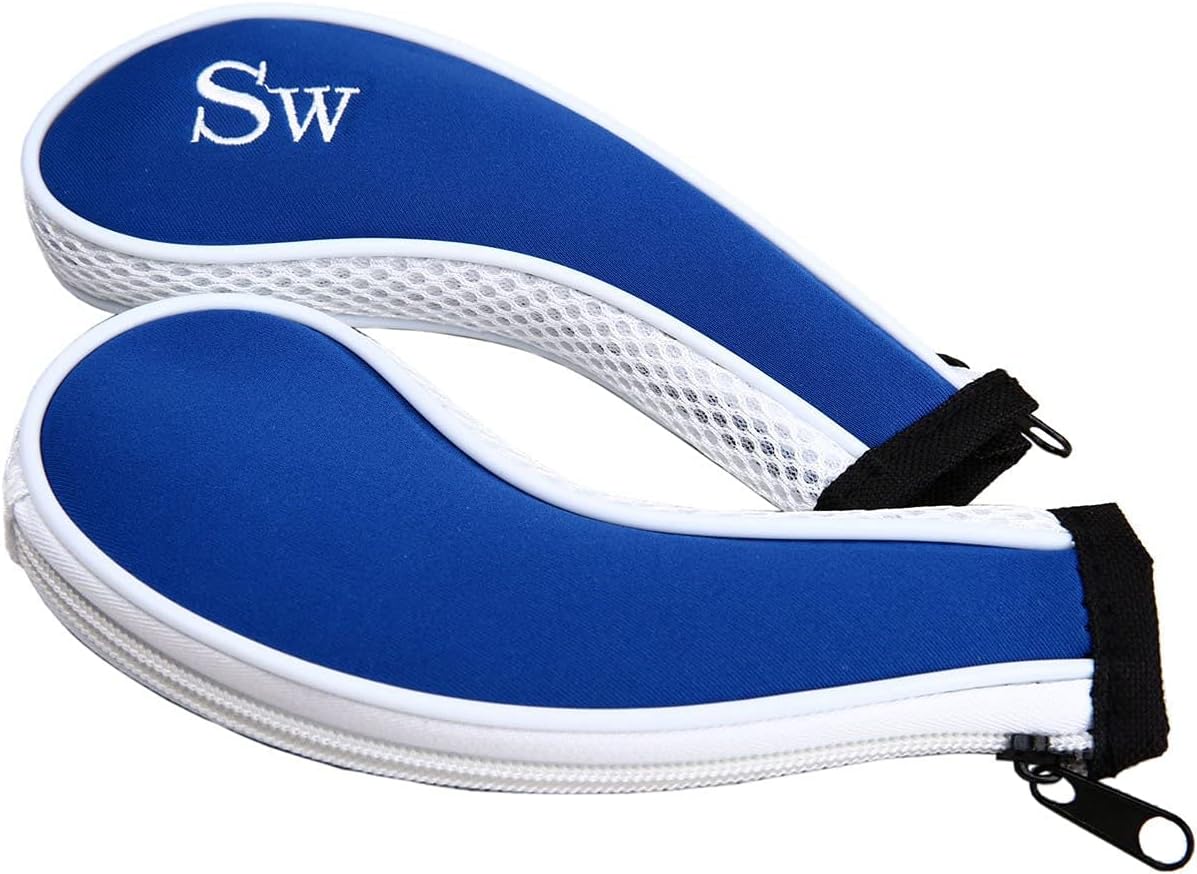 Sword &Shield sports Neoprene Zipper Golf Club Iron Head Covers Iron Covers 10pcs/Set