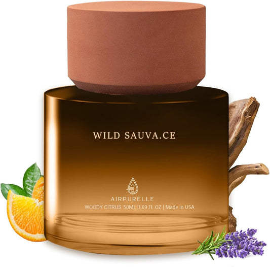 Car Air Freshener Cup 50ml Car Air Fresheners Woody Citrus Diffuser - SA30 Fragrance Oil Air Diffuser for Car, 180+ days Long Lasting Fragrance, 1.7 FL OZ/50ML Made in USA Car Air Fresheners