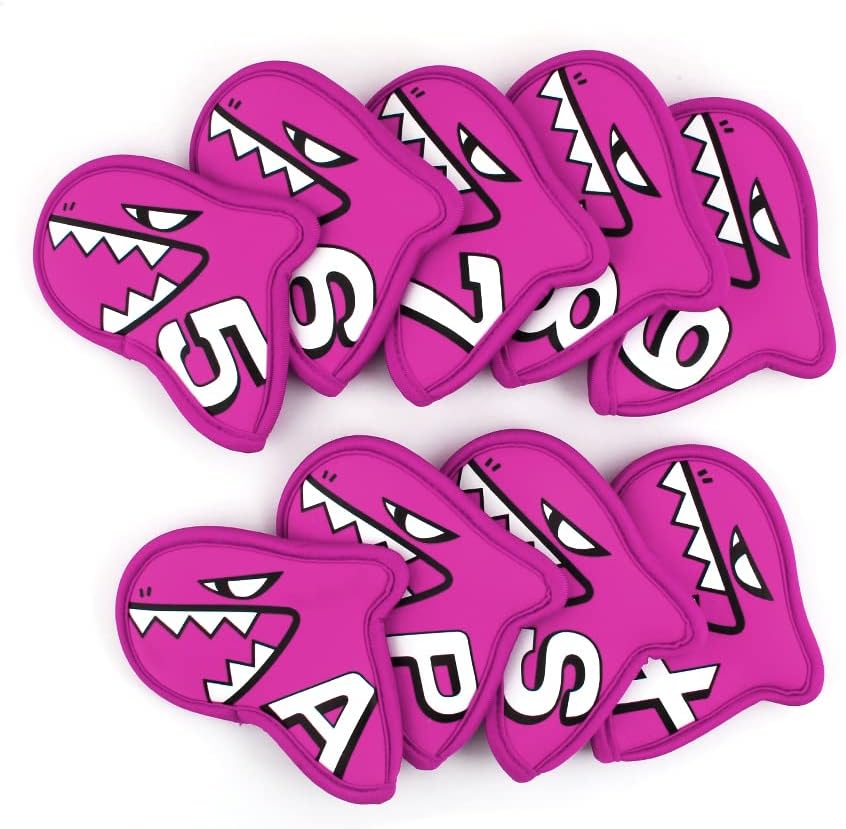 Palette Golf Iron Covers / 9pcs Set/Golf Head Covers/Golf Club Covers