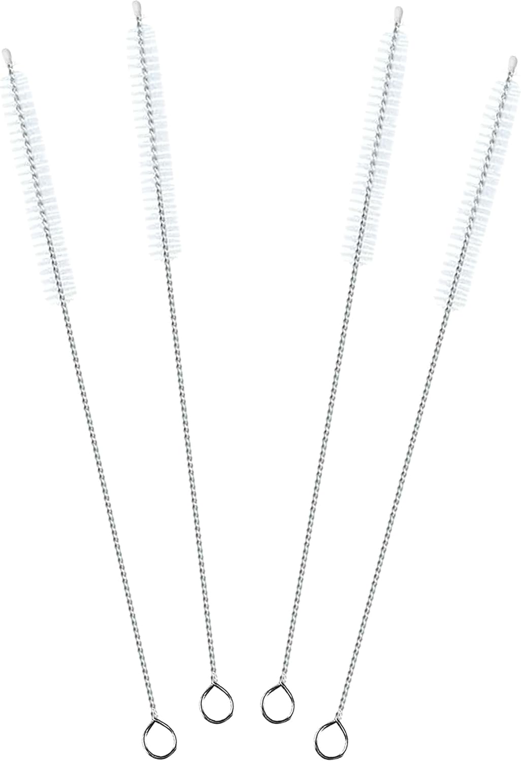 ClDYAUST Straw Cleaner Brush Extra Long 12 Inch, Straw Brush Extra Long with 304 Stainless Steel, Straw Cleaning Brush Extra Long for Baby Bottles, Glass/Silicone Straws Piper Cleaners.