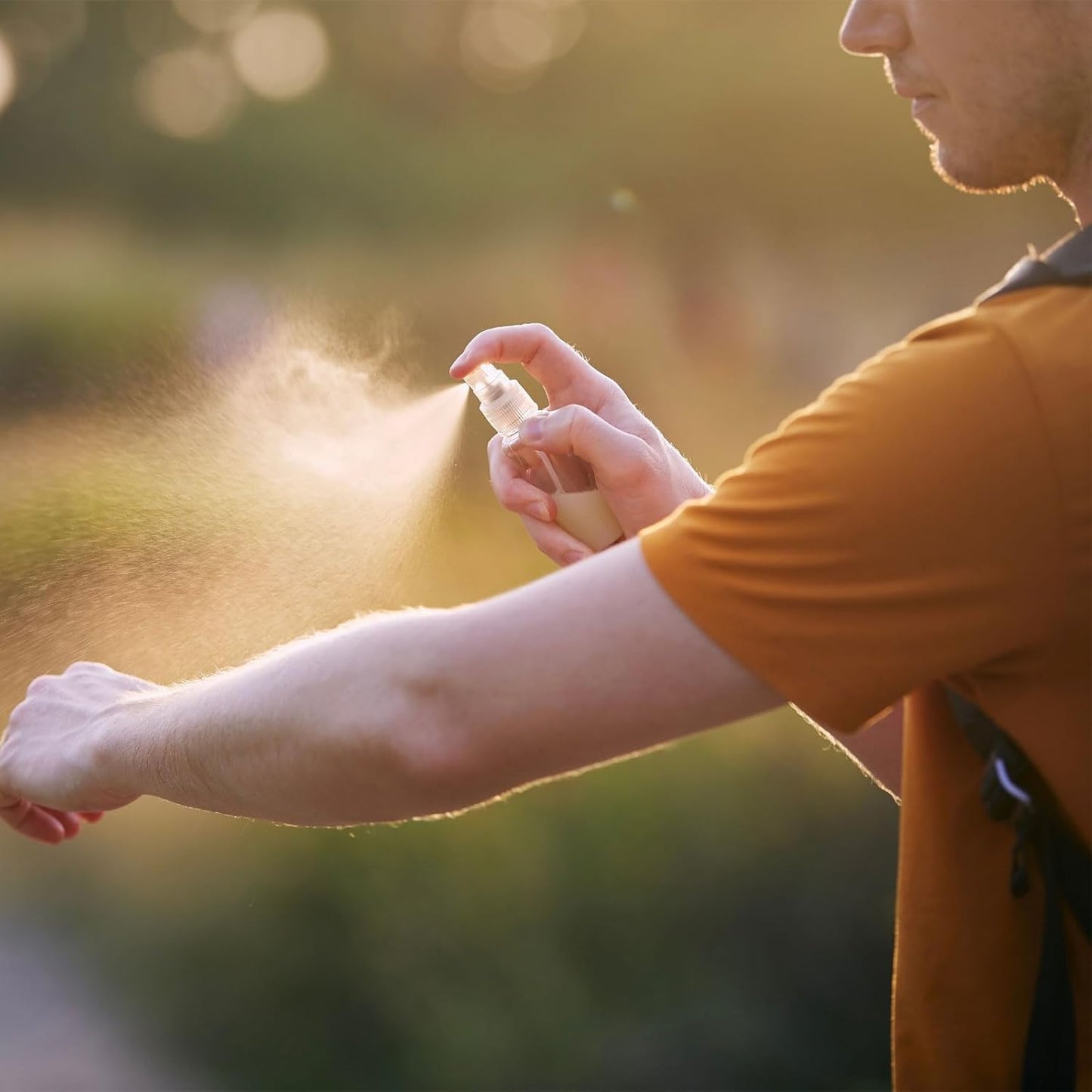 uxcell 10Pack Spray Bottles, 2Oz/60ML Reusable Clear Empty Mist Plastic Mini Travel Bottle Set,Small Refillable Liquid Containers for Household Use, Essential Oil, Cleaning (Transparent)