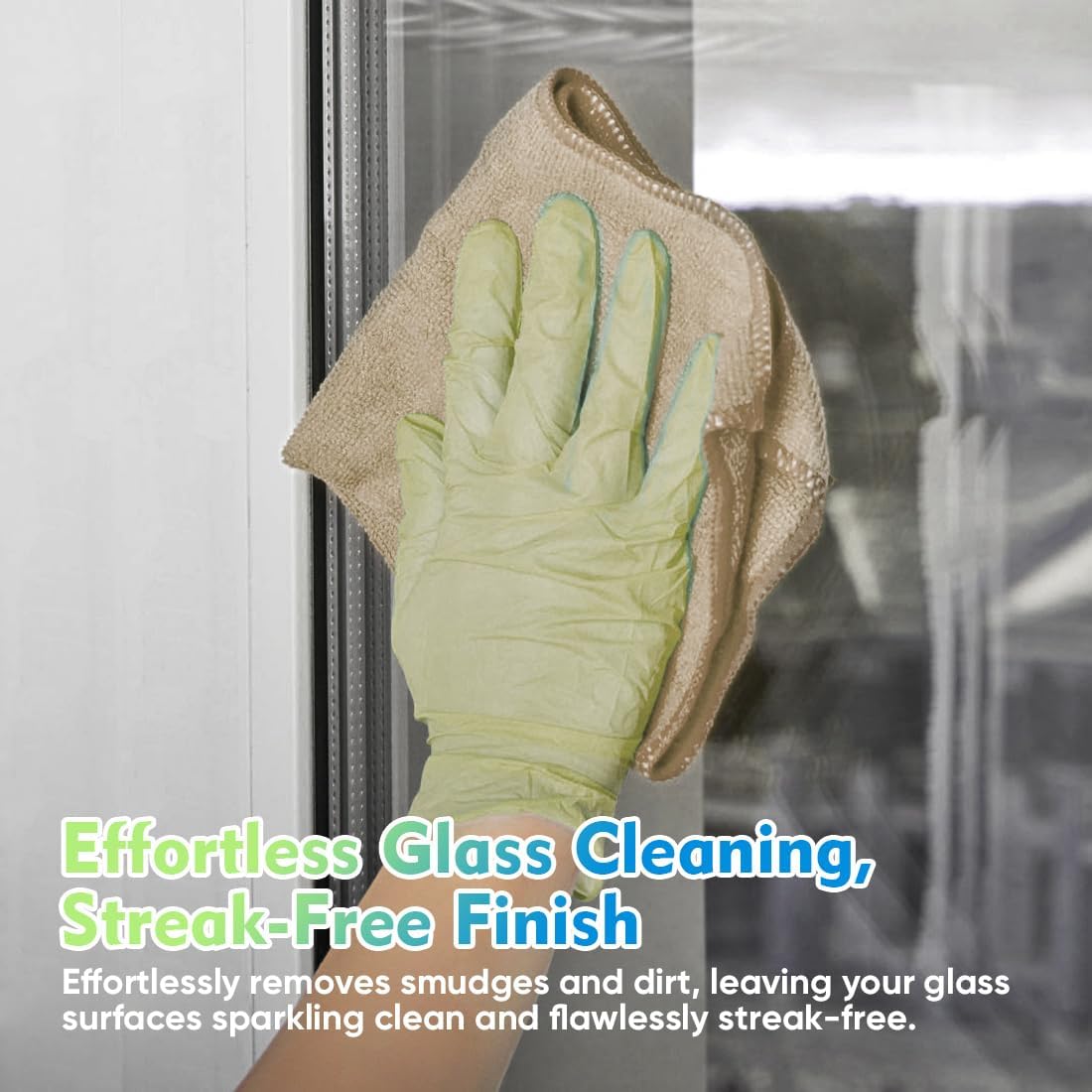 HOMEXCEL Microfiber Cleaning Cloth 20 Pack 11.5 x 11.5 inch Microfiber Towels for Cars Ultra Absorbent Car Washing Cloth Lint Free Streak Free Cleaning Rags for Car, Kitchen Window Brown