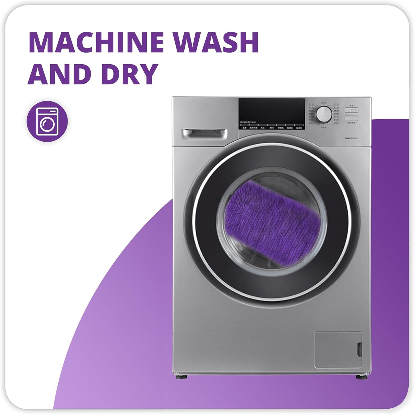 Bath Mat,Ultra Thin Bathroom Runner Rugs,Large Bath Mats for Bathroom,Quick Dry,Non-Slip,Machine Washable,Low Pile,Bath Rug,Shower Outside,Sink,Home Decor Accessories.Purple,1'5"x2'11"（17x35inch）