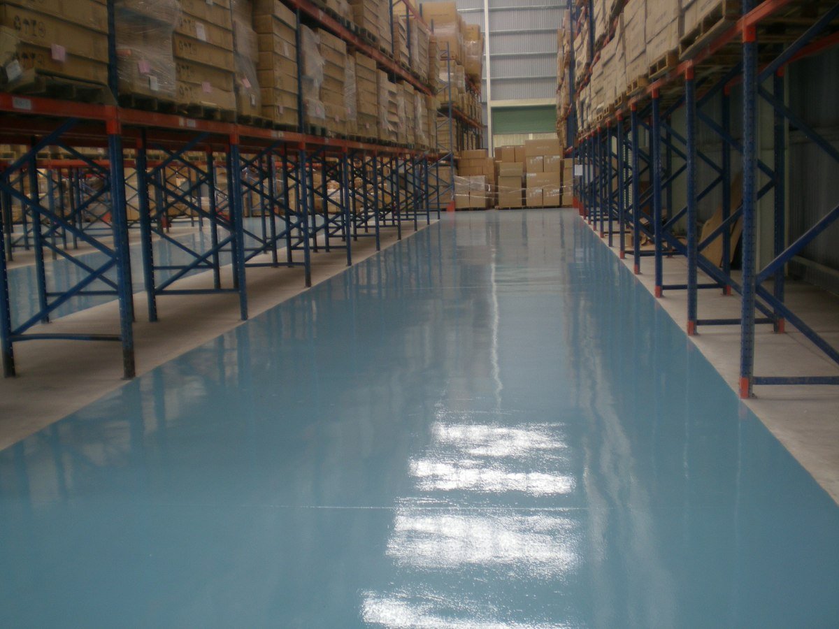 Coloredepoxies DB0001 Light Blue Epoxy Resin Coating Made with Beautiful and Vibrant Pigments, 100% solids, For Garage Floors, Basements, Concrete and Plywood. 3 Quart Kit