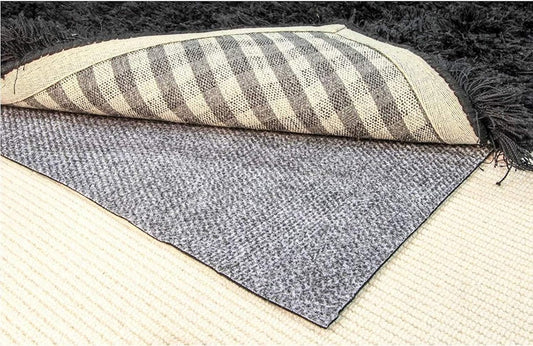 Hold-a-Rug Plush 3' x 5' Nonskid, Nonslip Rug Pad, Reversible Gripper, ¼ Thick, Safe for All Floors and Carpet, Keep Area Rugs Secure