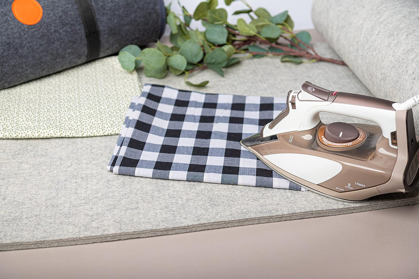 Wool Pressing Mat, Extra Large 22" X 60" Pressing Mat for Quilting 100% New Zealand Wool Ironing Pad for Quilters